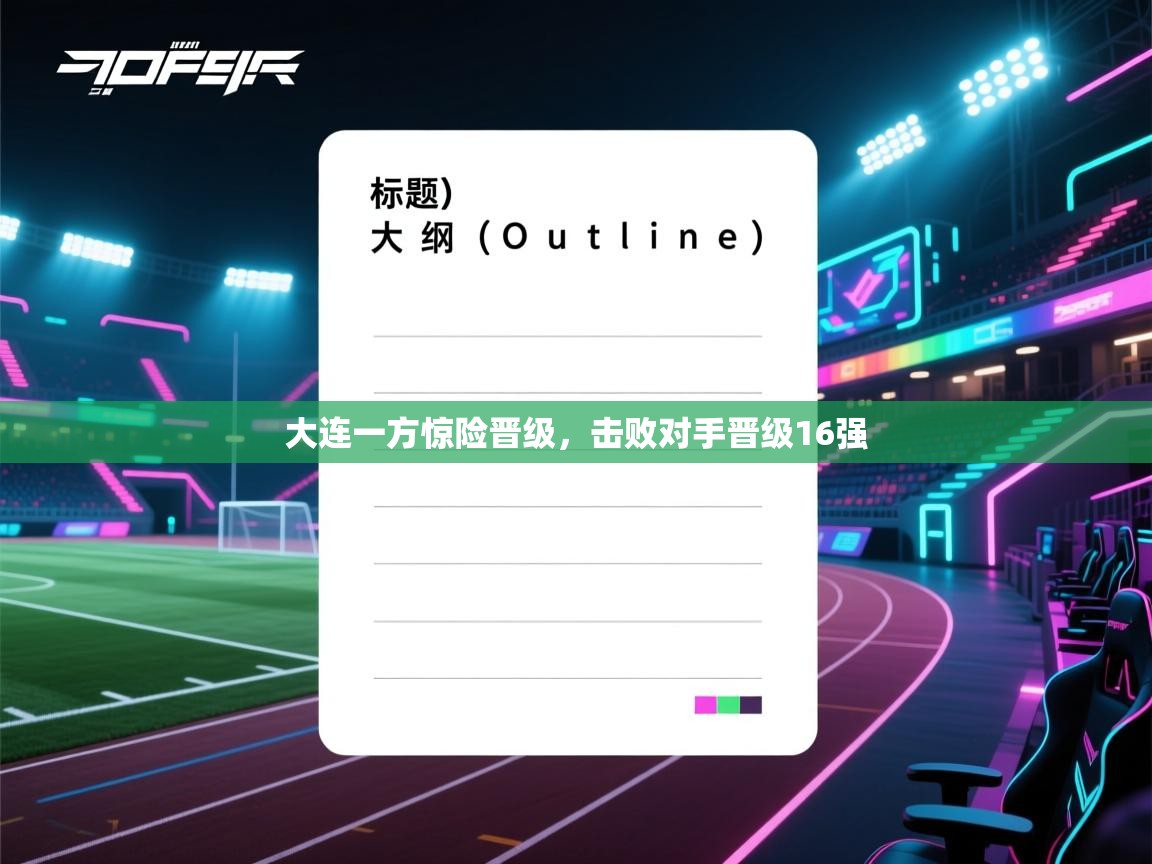 大连一方惊险晋级，击败对手晋级16强